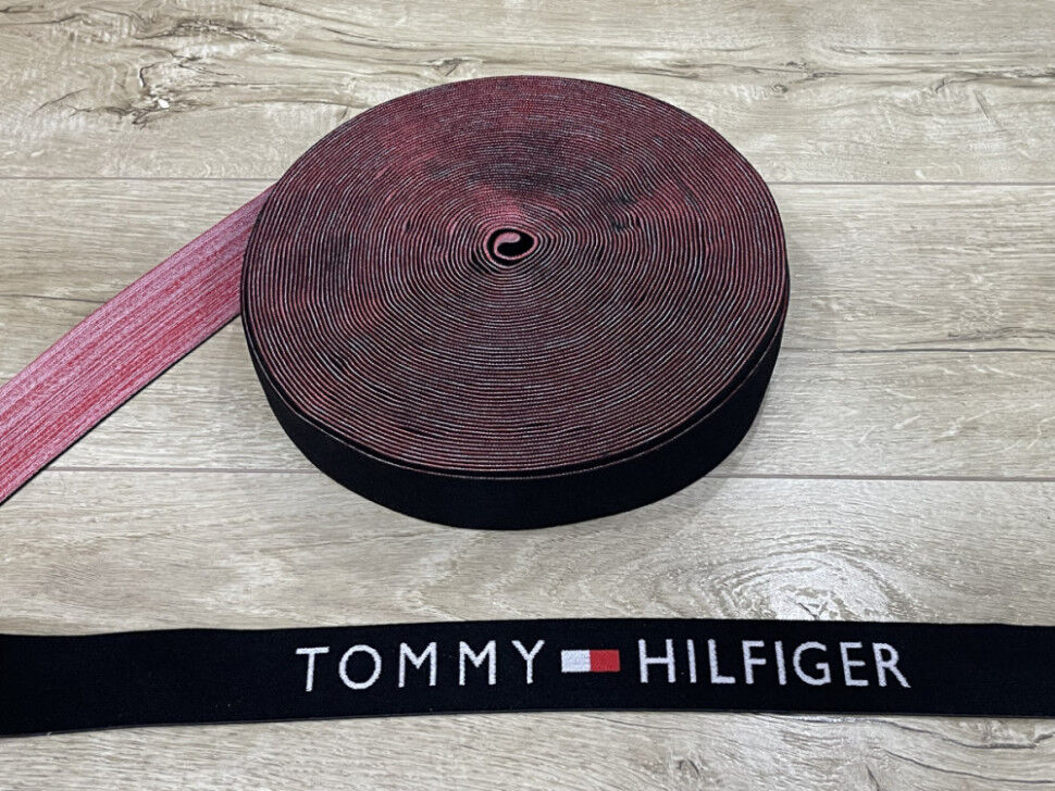 Резина поясная 4 см. № Tommy Hilfiger