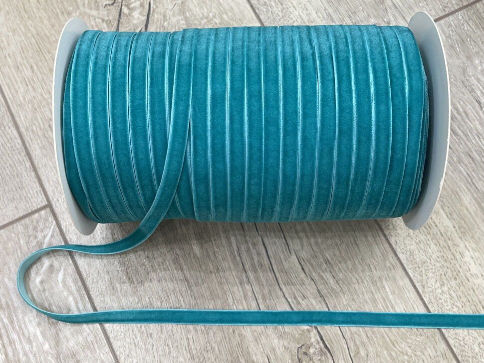 Стрічка оксамитова 1 см. №47/200