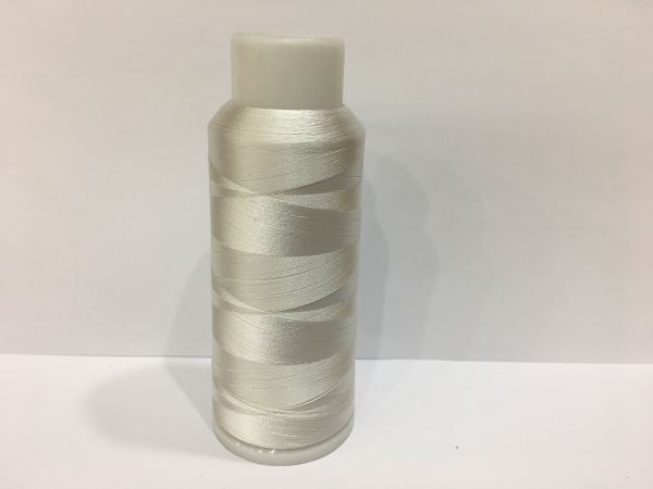 Вишивальний шовк 120 D/2 SATEX № White