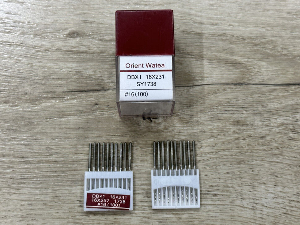 Голки Orient для промислових машин № DB*1 100/16