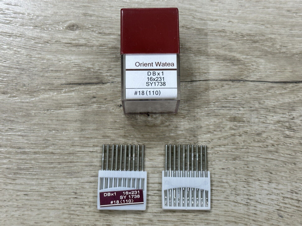 Голки Orient для промислових машин № DB*1 110/18