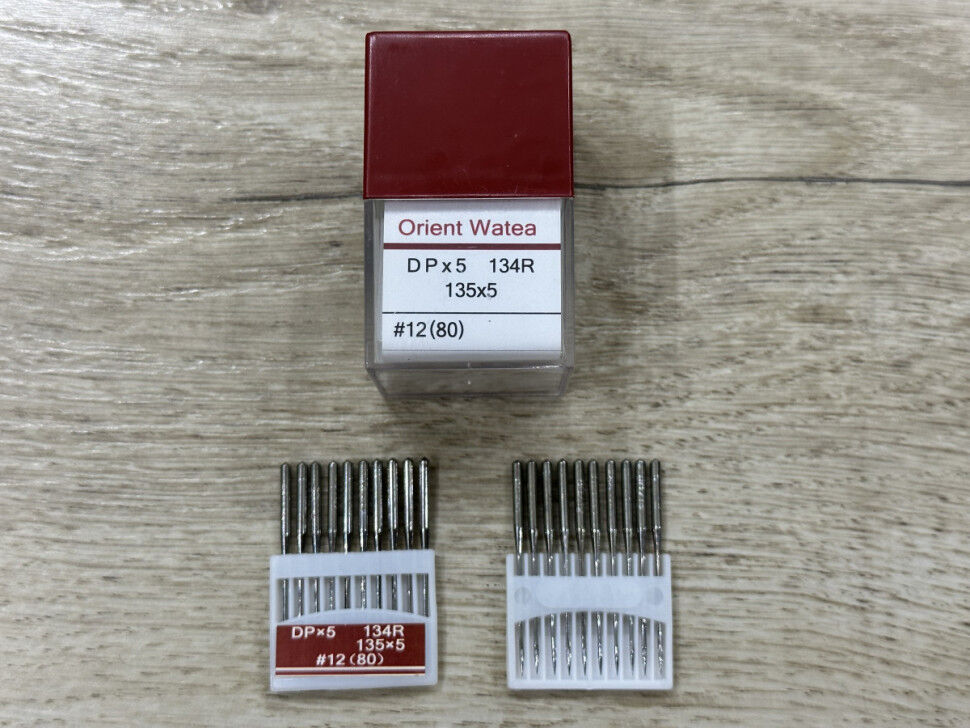 Голки Orient для промислових машин № DP*5 80/12