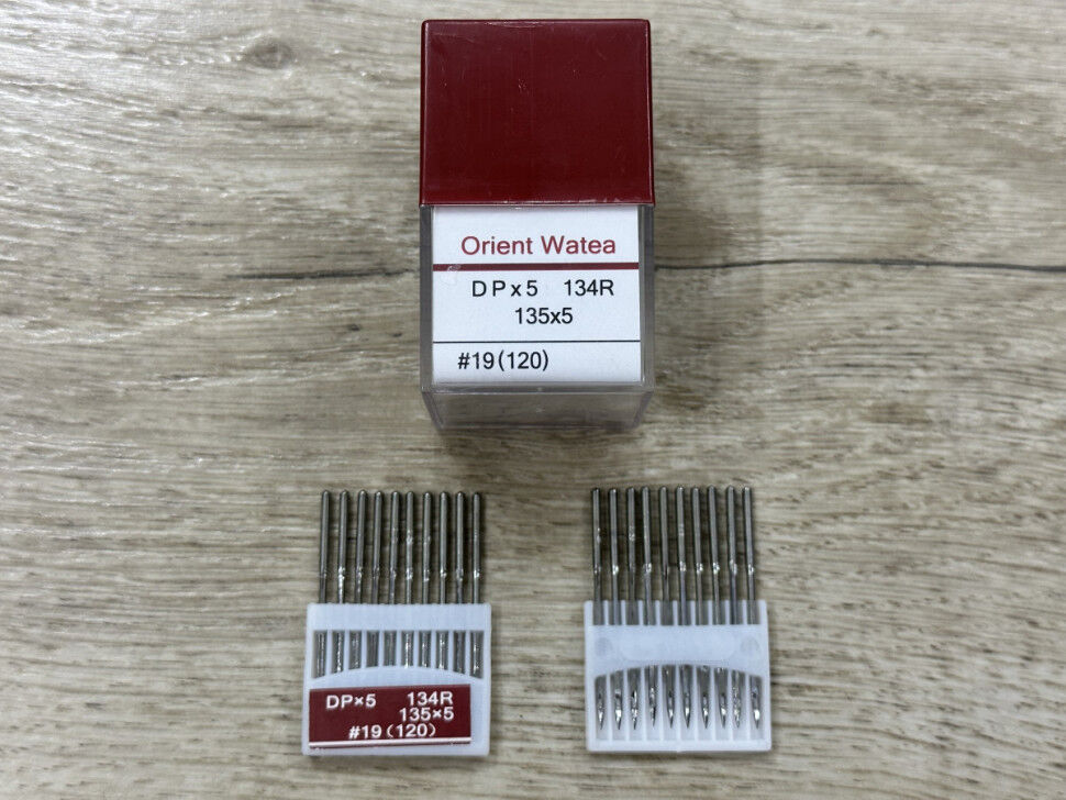 Голки Orient для промислових машин № DP*5 120/19