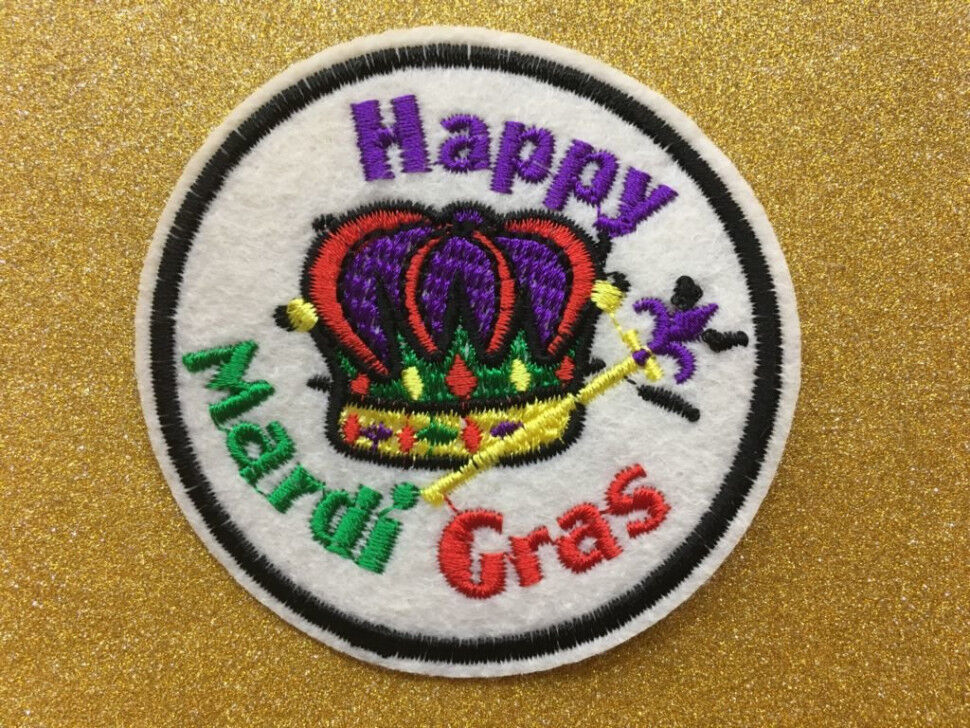 Термо аплікації №1/119 MARDI GRAS