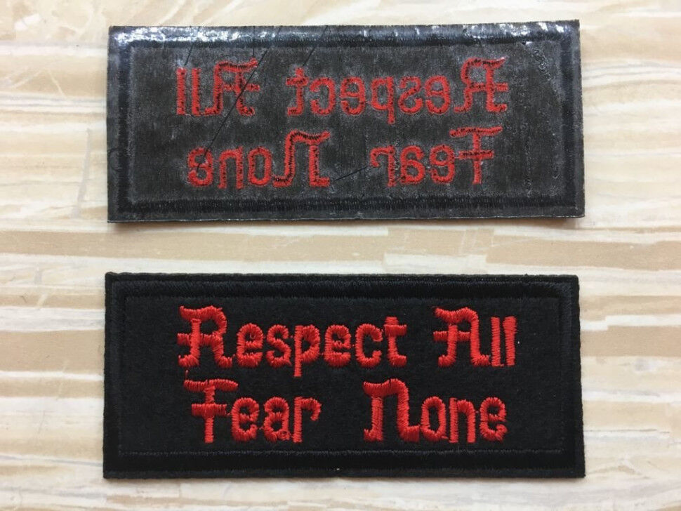 Термо аплікації №1/104 RESPECT