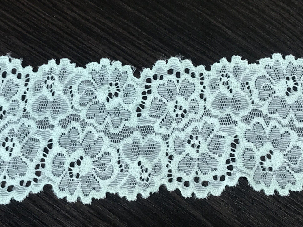 Мереживо Гіпюр (стрейч) 7,5 см. № 181/3767С