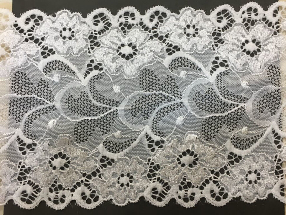 Мереживо Гіпюр (стрейч) 14,5 см. № О/42/ХН008