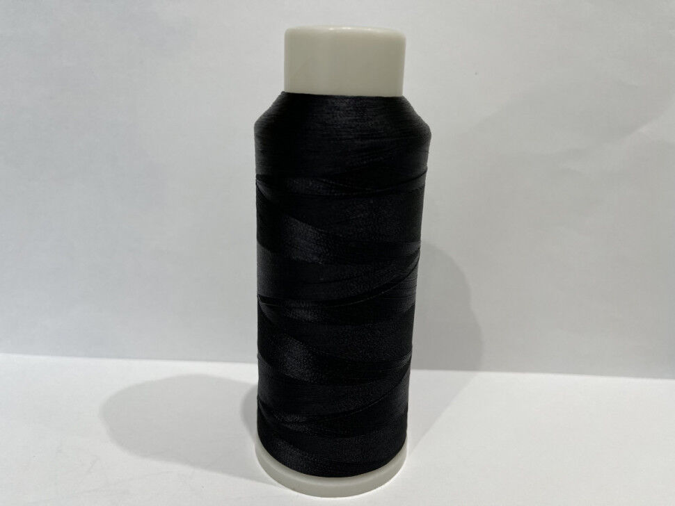 Вишивальний шовк 120 D/2 SATEX № Black