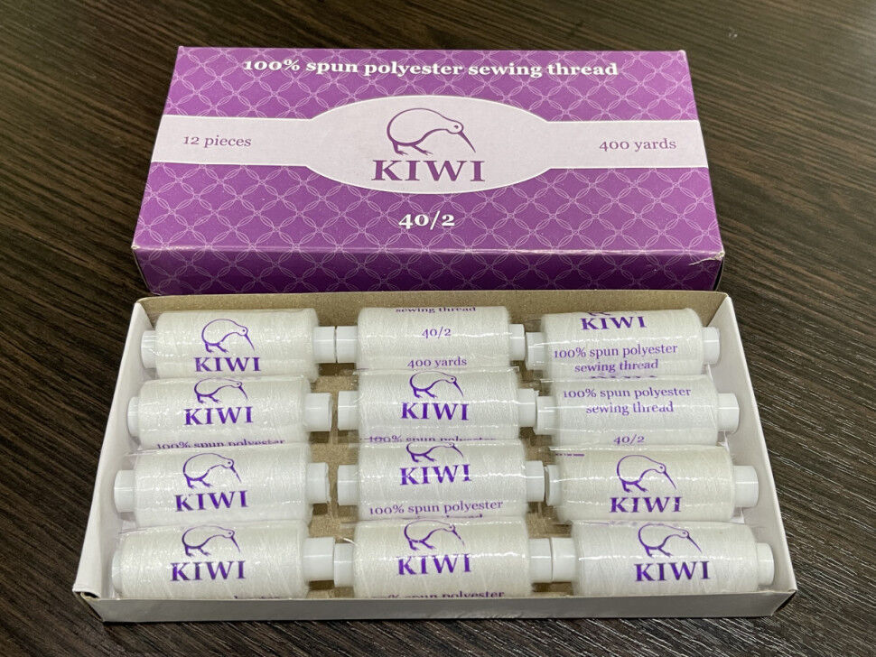 Нитки KIWI 40/2 №01/301